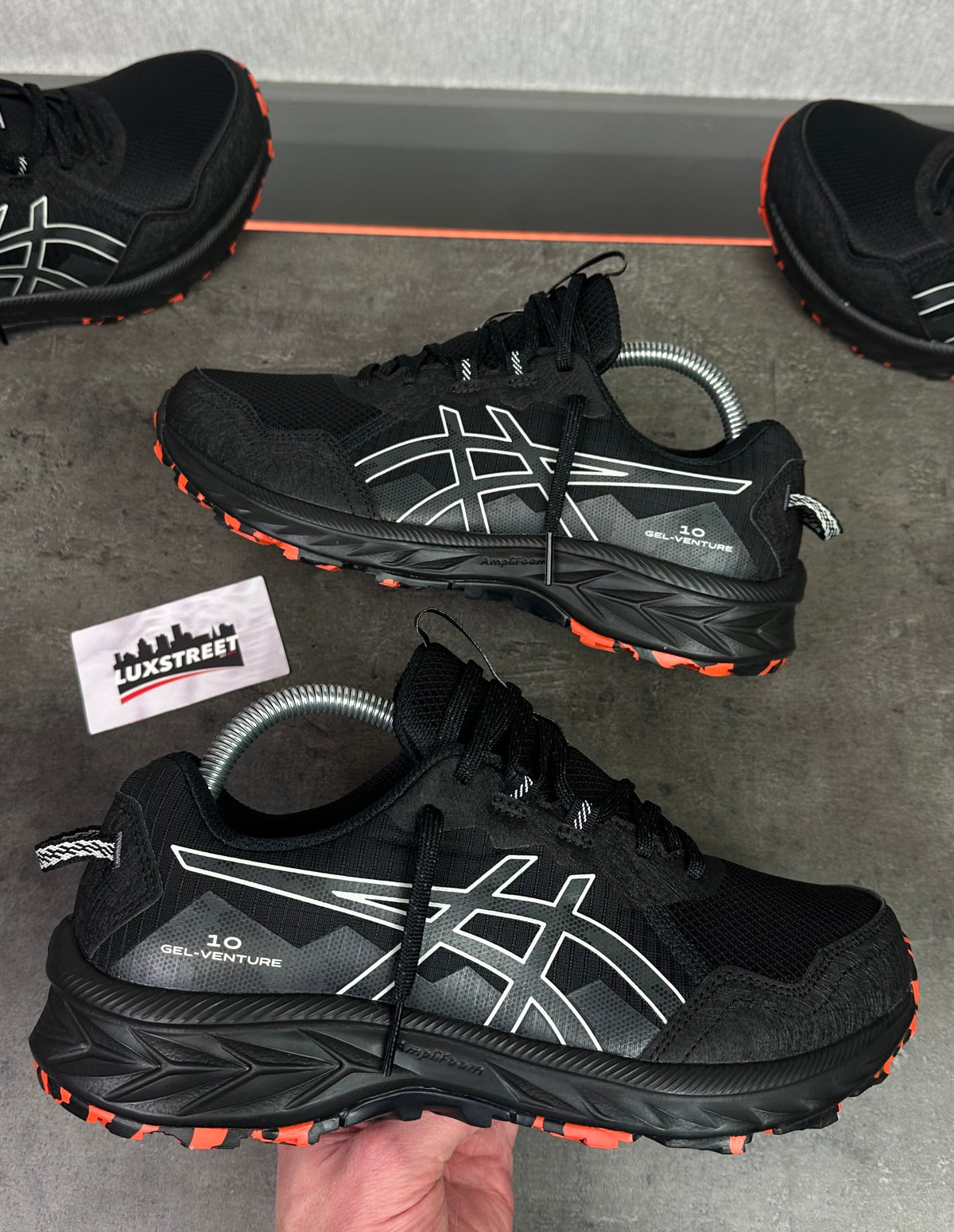 Asics Gel Trainers 'Black Grey'