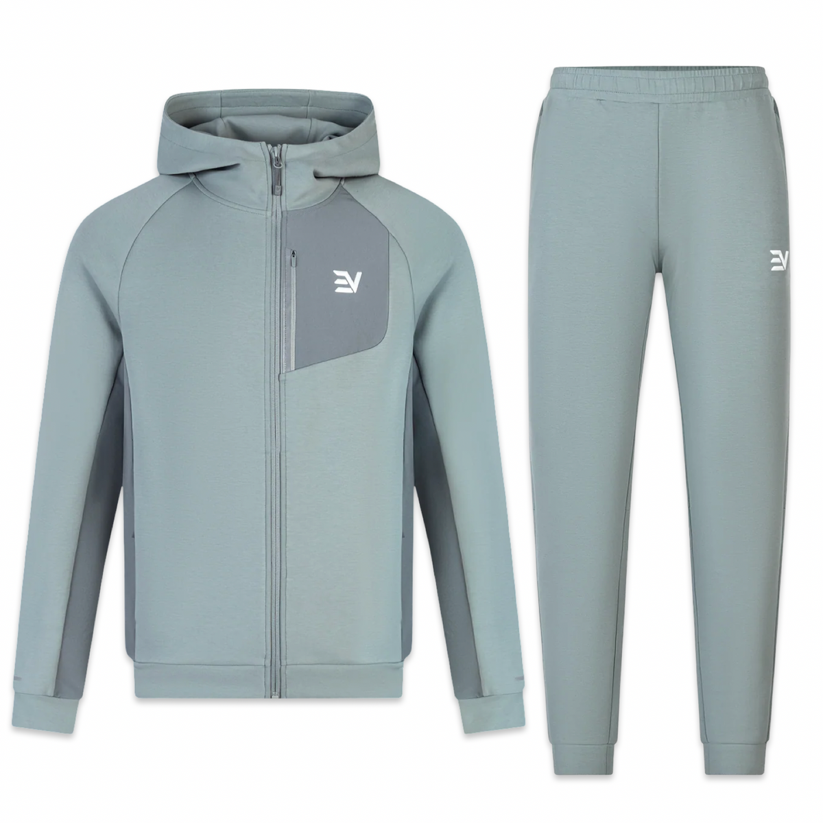 Envi-1 Tech Tracksuit 'Light Grey/Dark Grey'