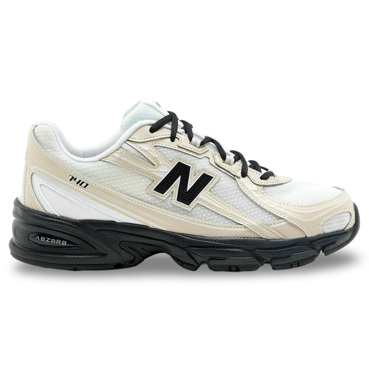 New Balance 740 Trainers ‘Black Beige’