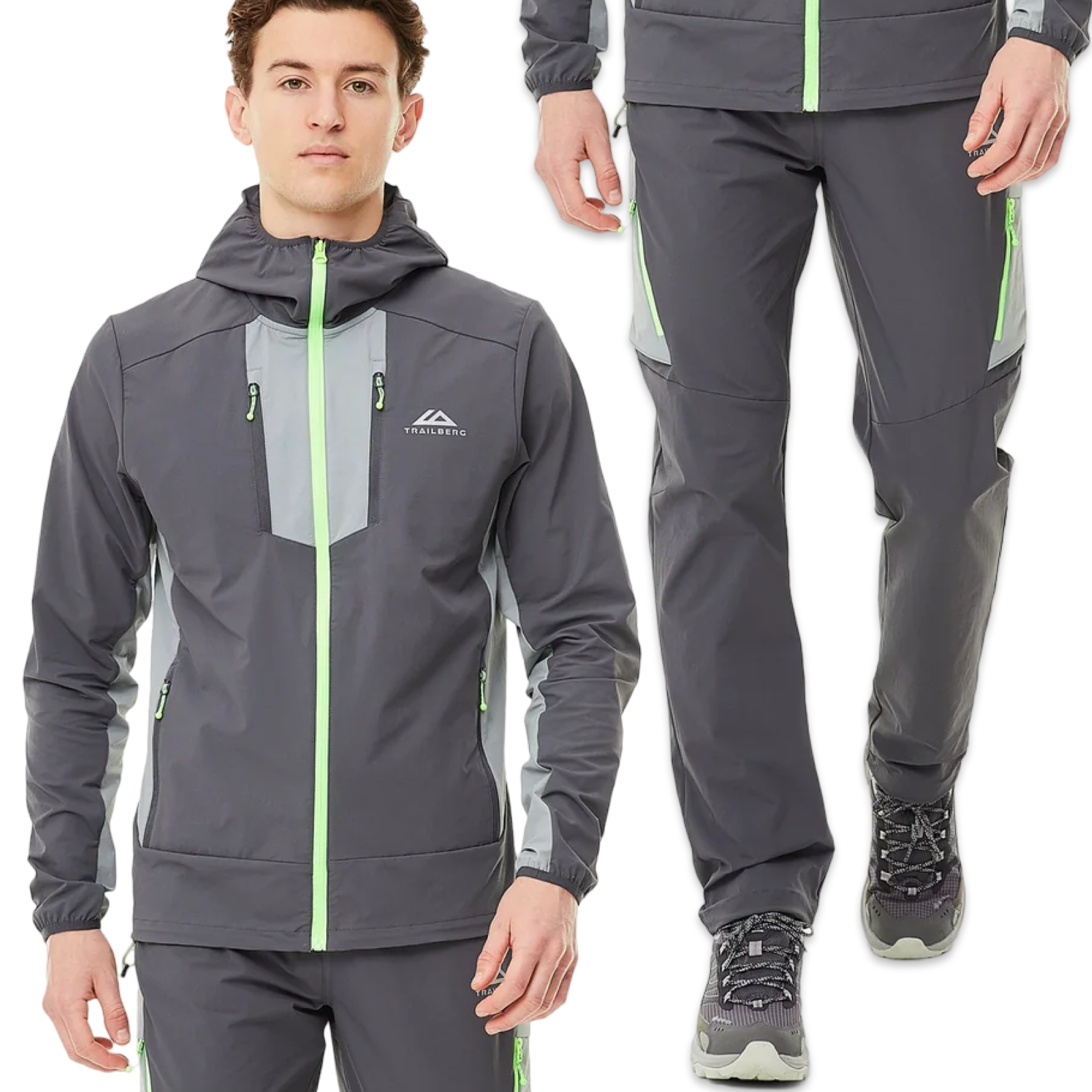 Trailberg Faltenjura Tracksuit 'Grey'