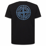 Stone Island Compass T-Shirt 'Black & Blue’