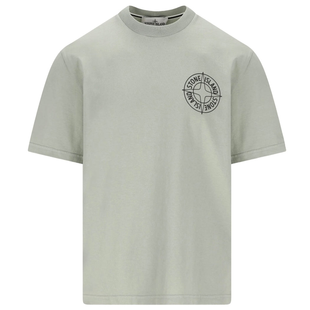 Stone Island Small Compass Logo T-Shirt ‘Sage’