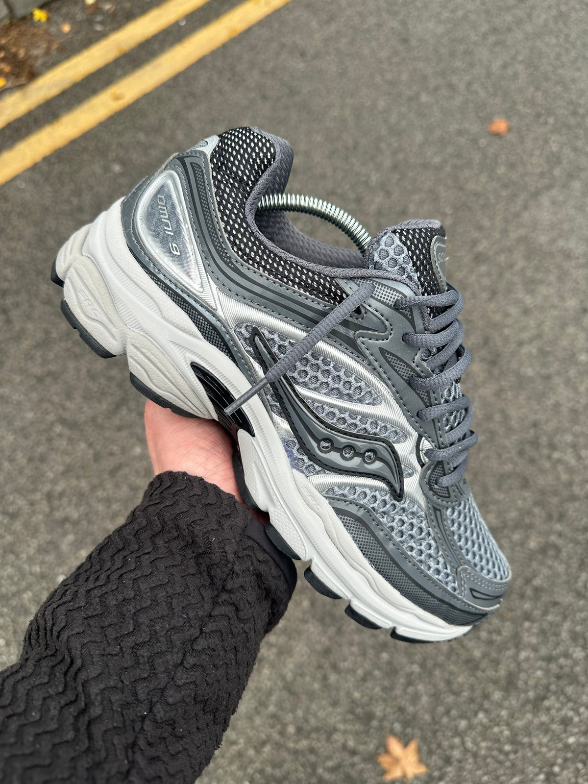 Saucony Progrid Trainers 'Grey Carbon’