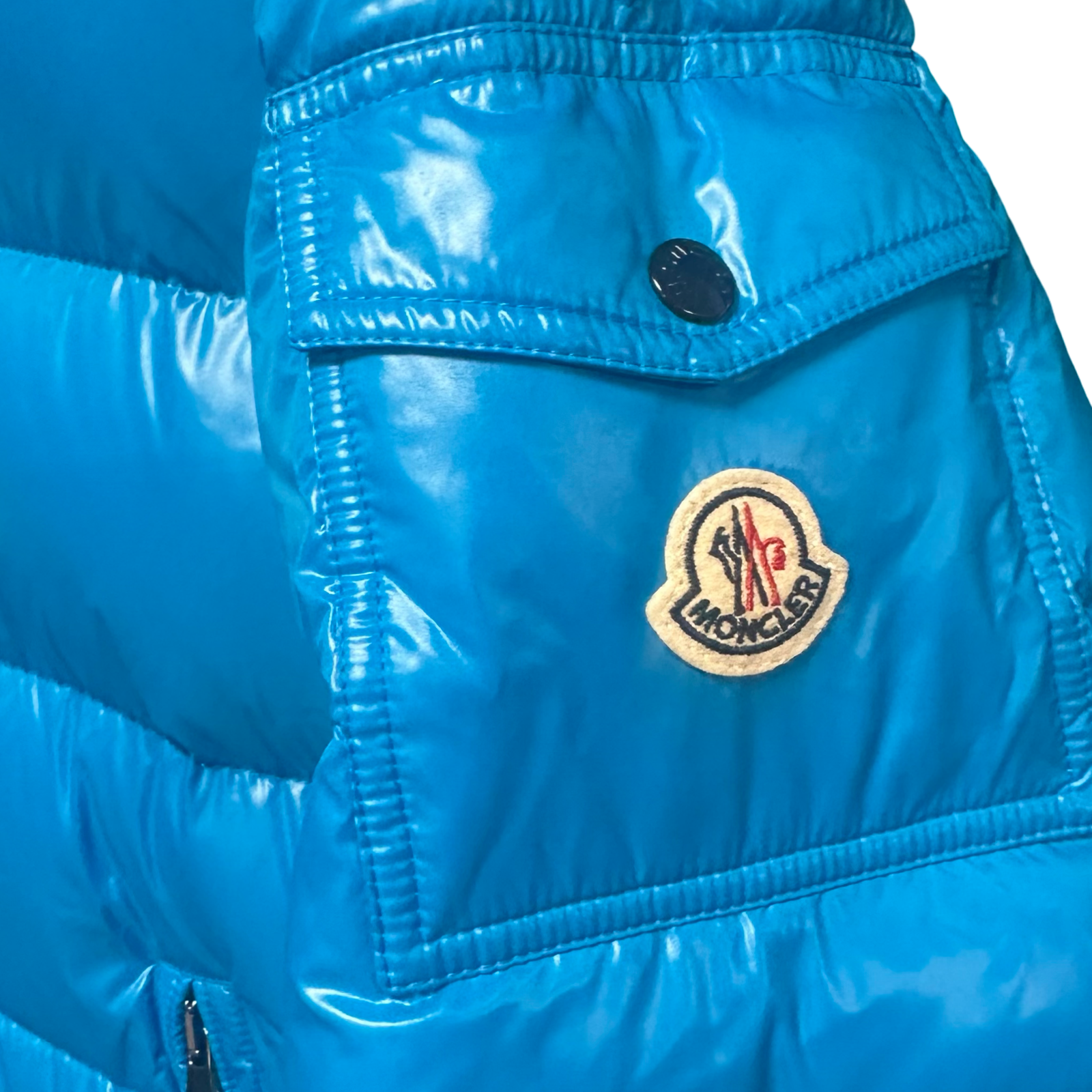 Moncler Lean M Down Jacket ‘Blue’