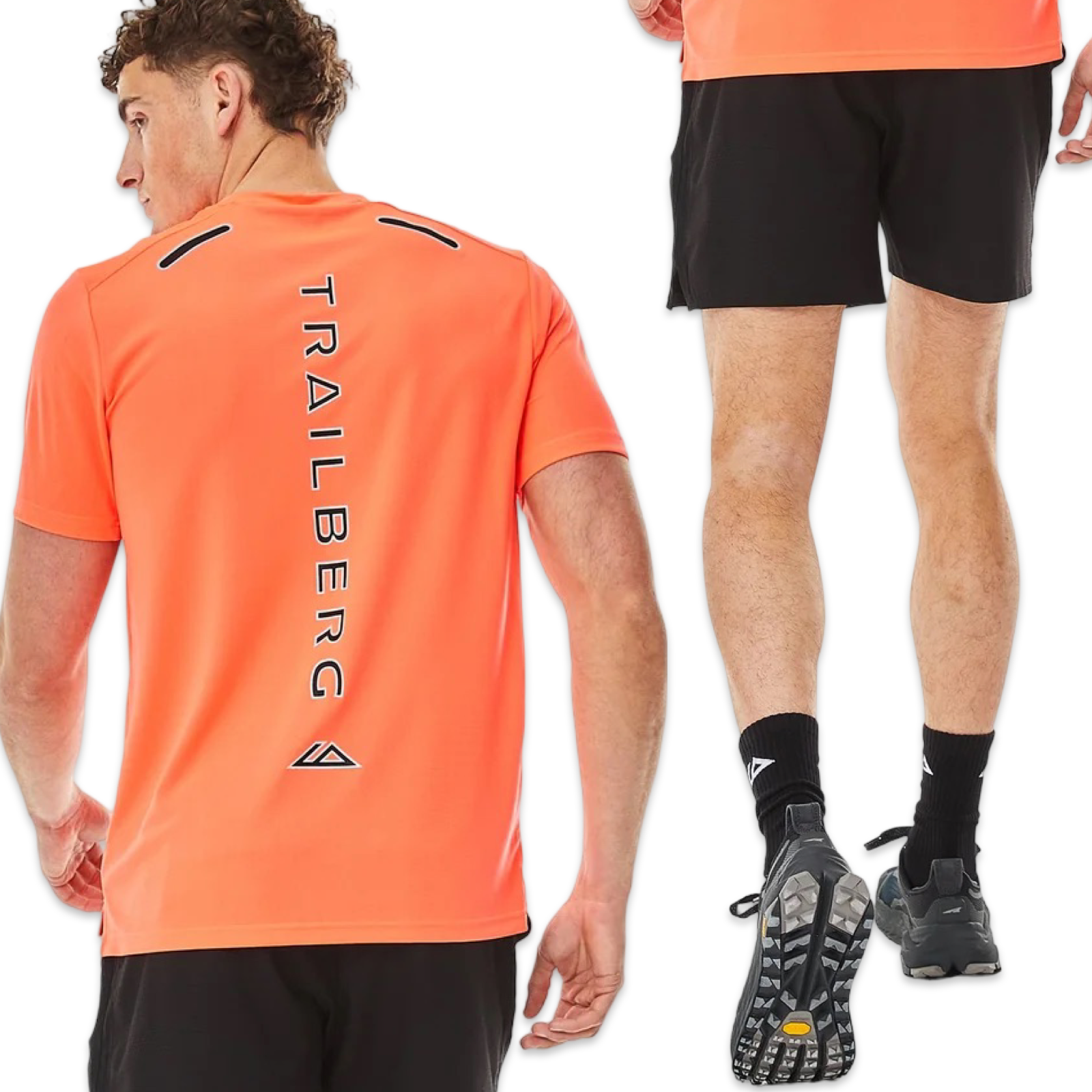 Trailberg T-Shirt & Shorts Set ‘Black Coral’
