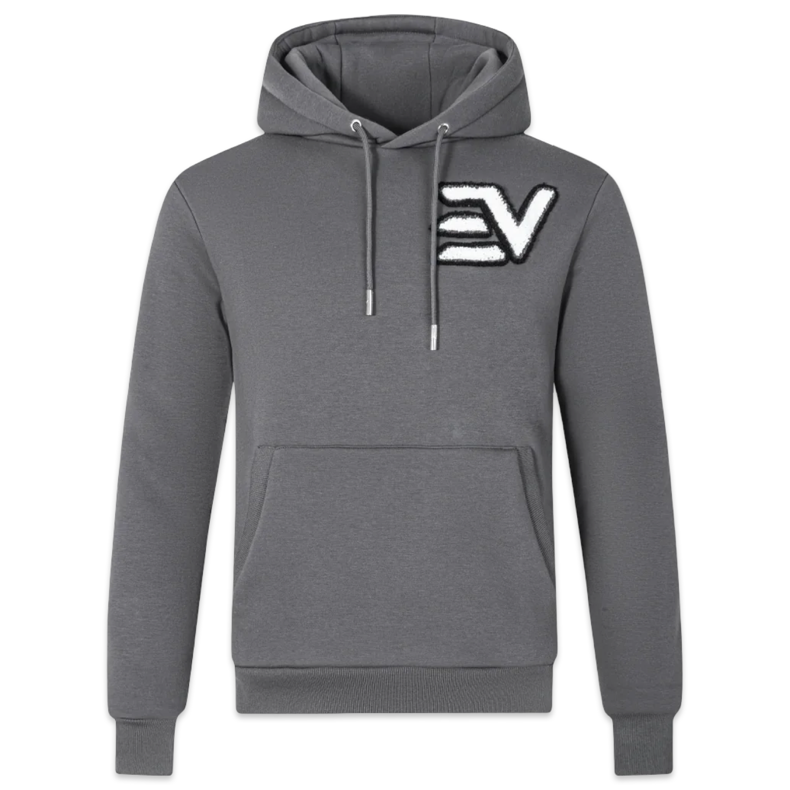 Envi-1 Chenille Logo Hoodie 'Charcoal’