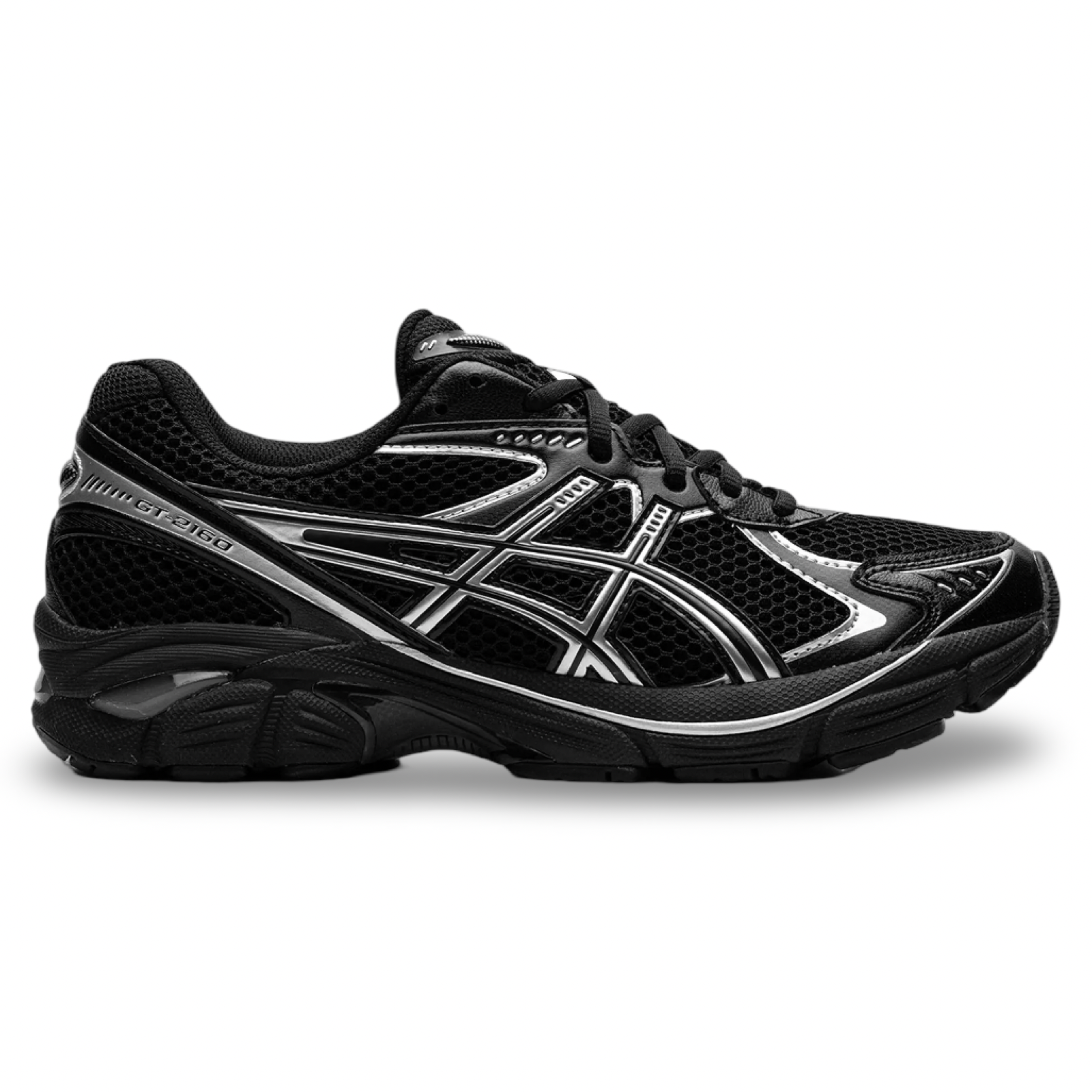 Asics Gel GT Trainers 'Black Silver’