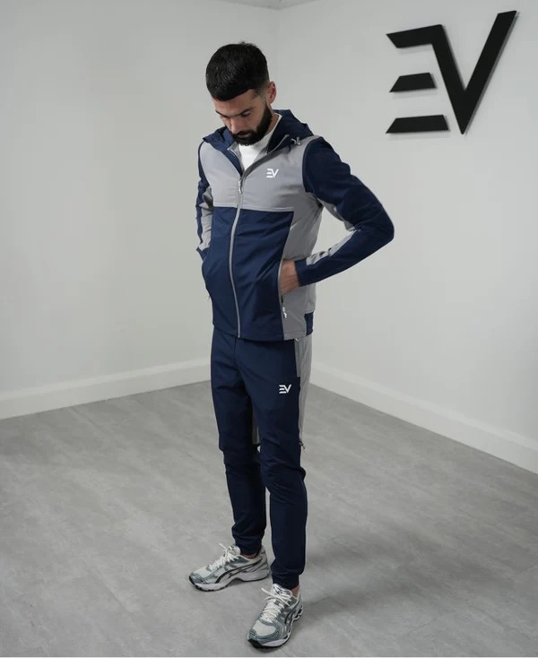 Envi-1 EV Dynamic Track Jacket 'Navy/Grey’