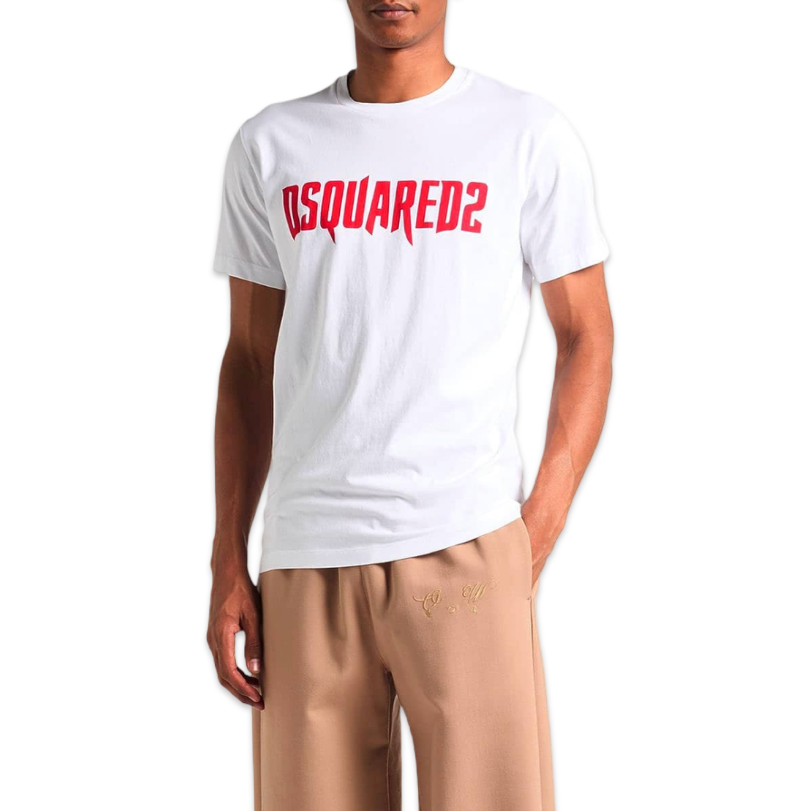 Dsquared2 Graphic Logo T-Shirt 'White'