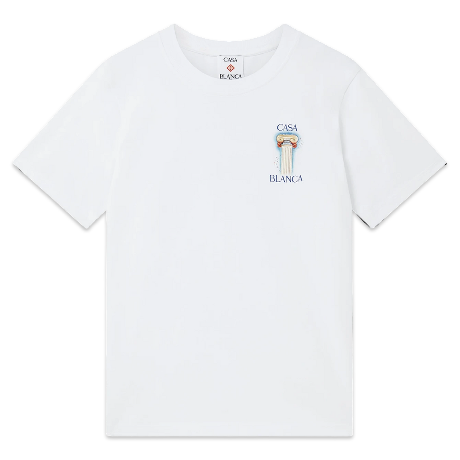 Casablanca La Colonne Logo T-Shirt 'White'