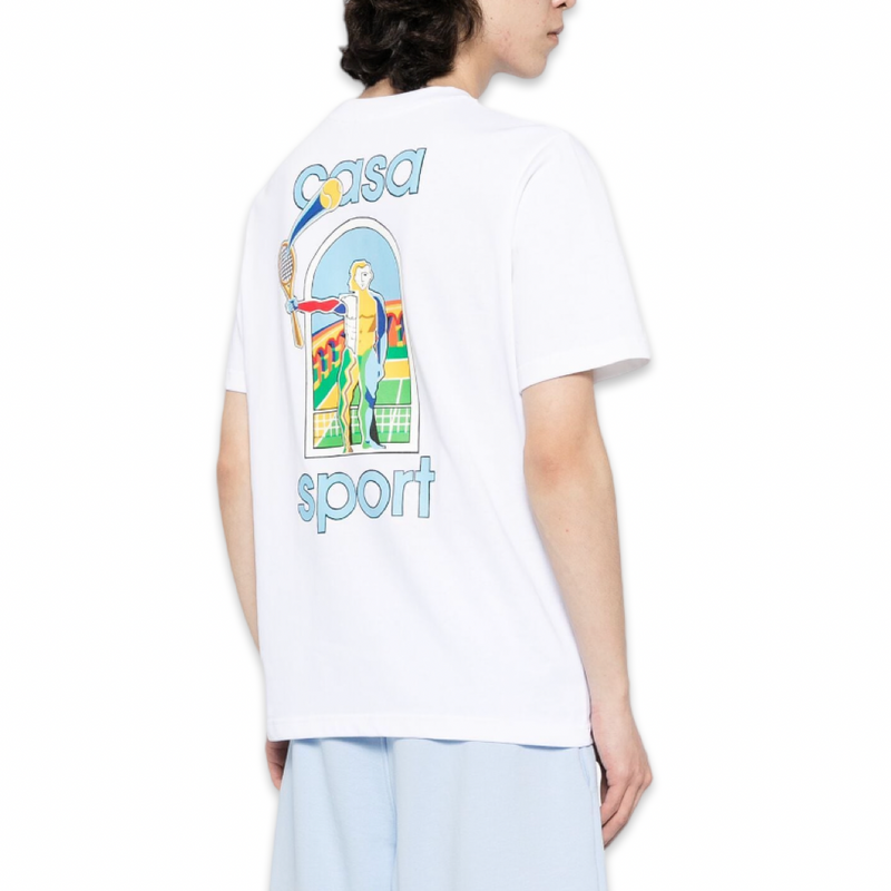 Casablanca Casa Sport T-shirt ‘White’