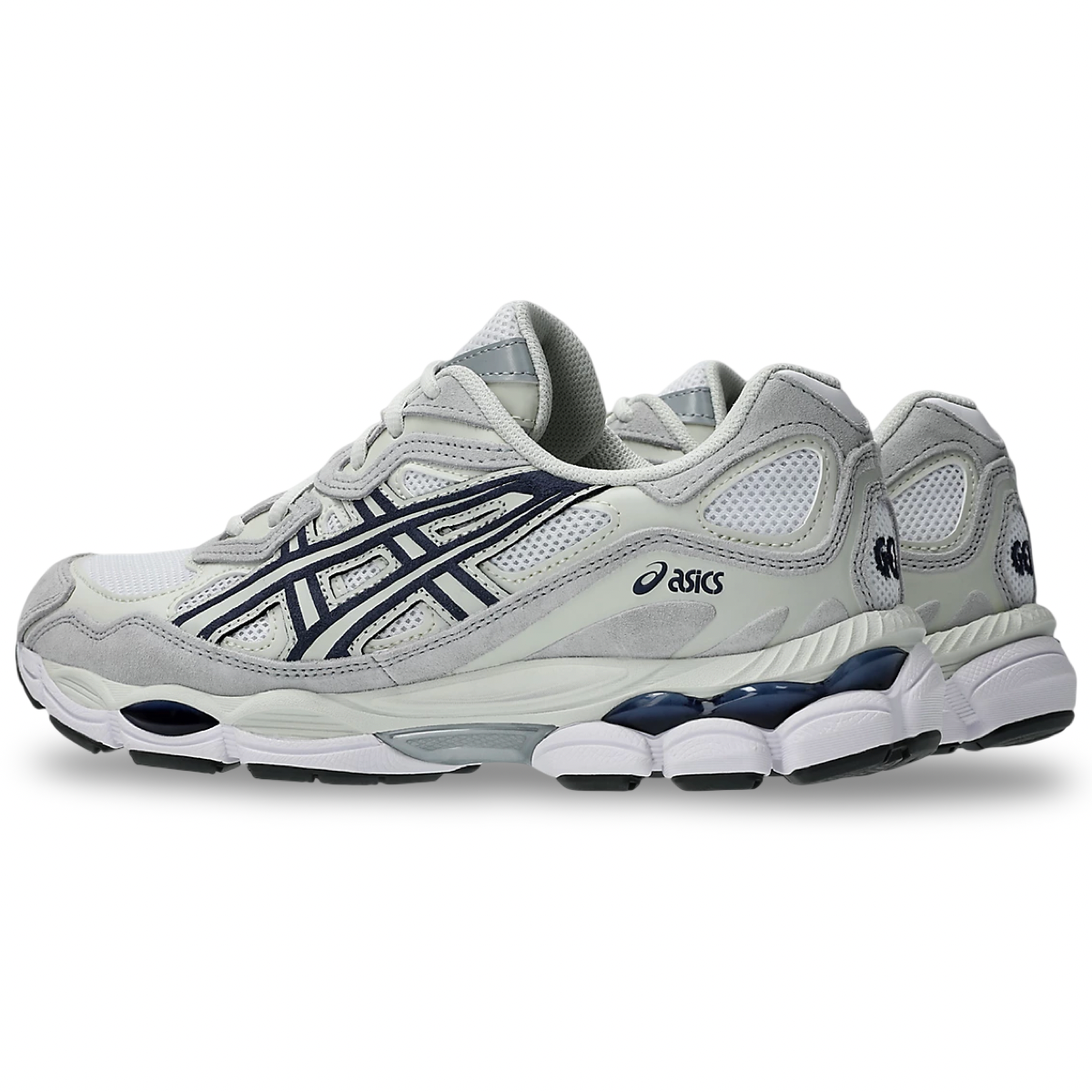 Asics Gel NYC Trainers ' White Navy'