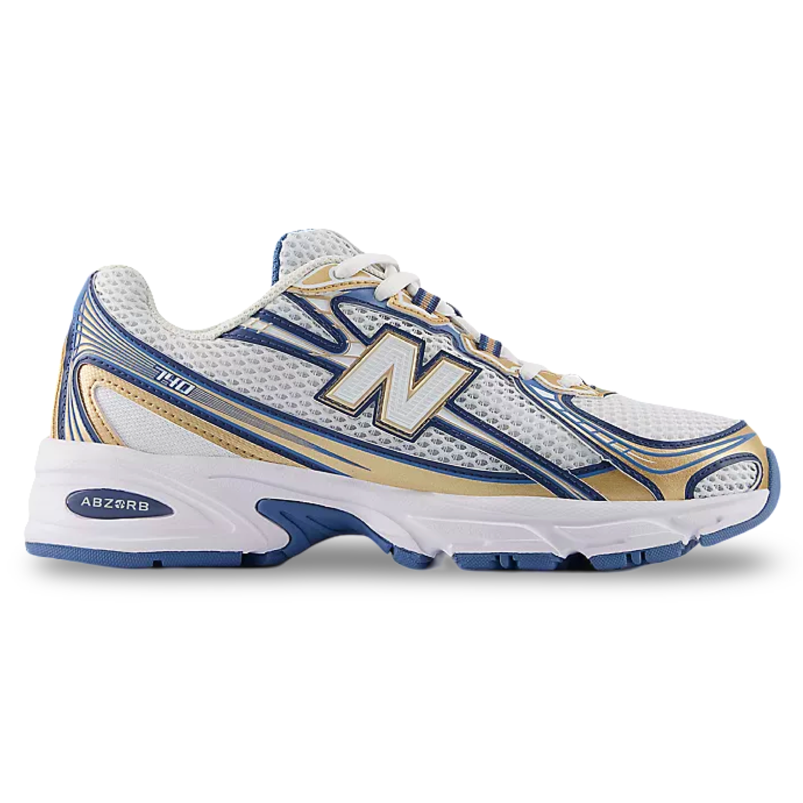 New Balance 740 Trainers 'Blue/Gold'