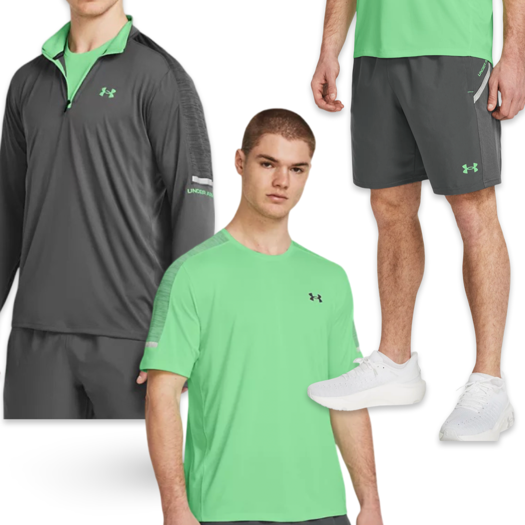 Under Armour 3-piece Set ‘Grey/Green’