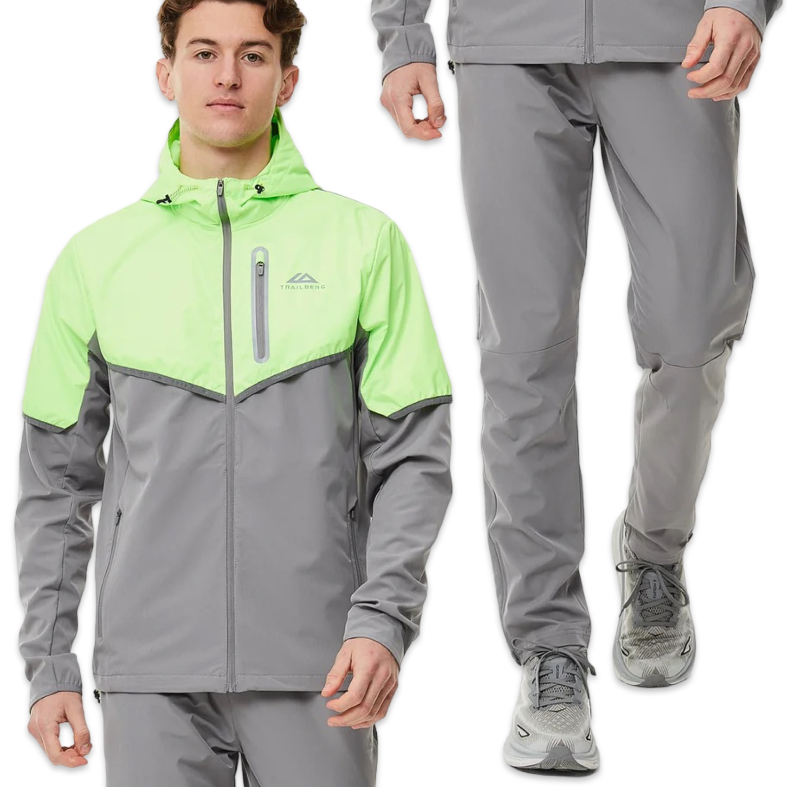 Trailberg Vertigo Tracksuit 'Grey Volt’