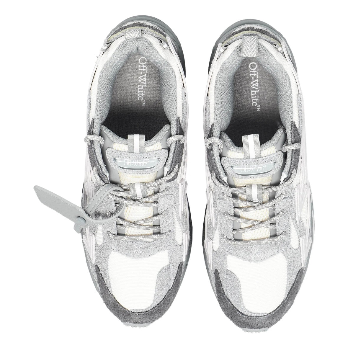 Off-White Low Top Sneakers 'Grey'