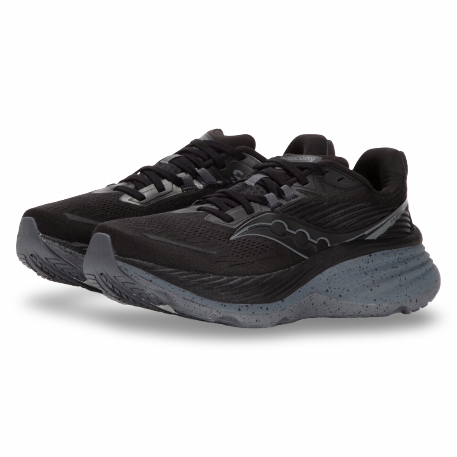 Saucony Hurricane Trainers 'Black/Grey'