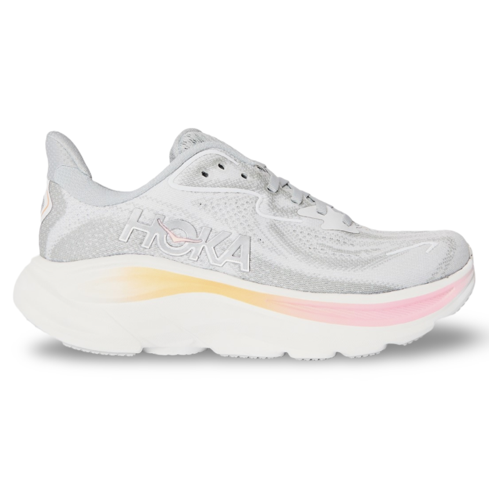 Hoka Clifton Trainers (W) 'Grey Pink'