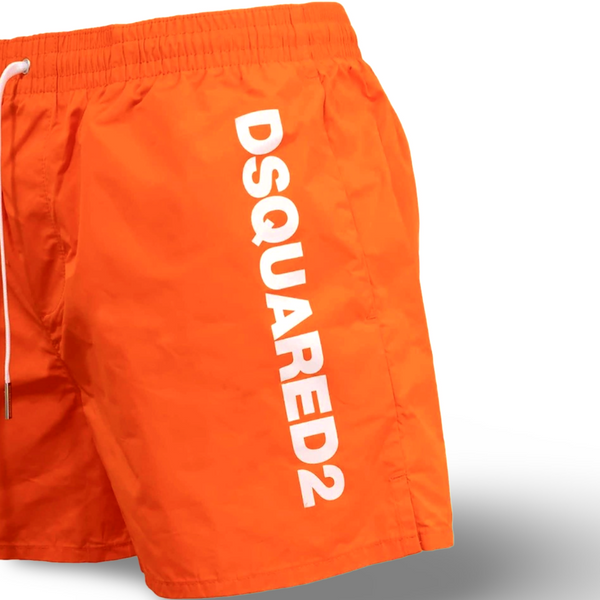 Dsquared2 Graphic Shorts & Tee Set ‘Orange’