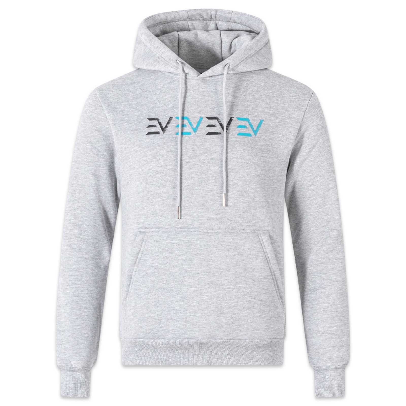 Envi-1 Digital Hoodie 'Marl Grey/Baby Blue'
