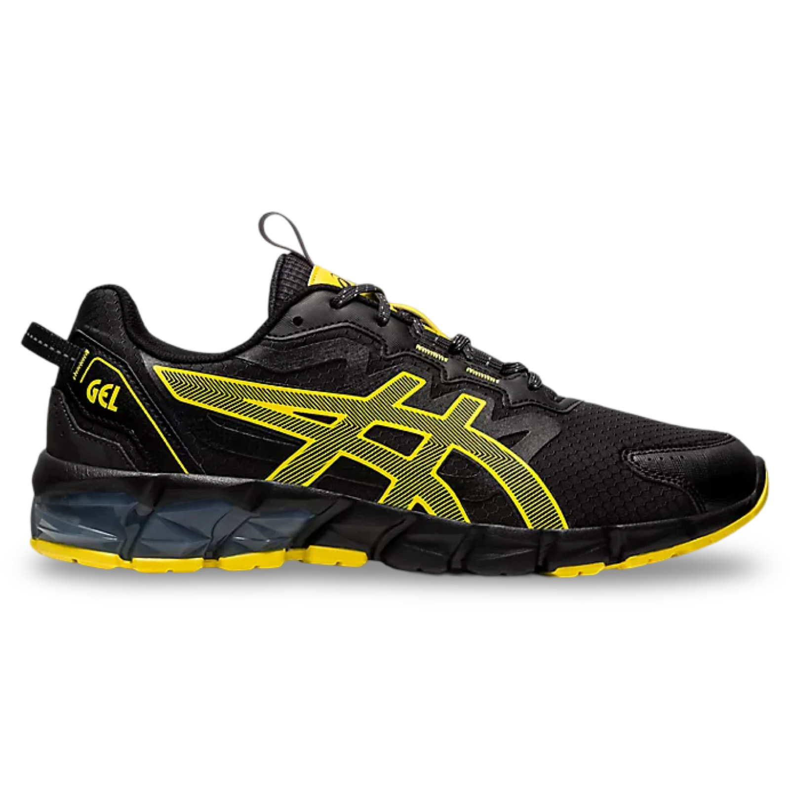 Asics Gel Quantum-90 Trainers 'Black/Yellow'