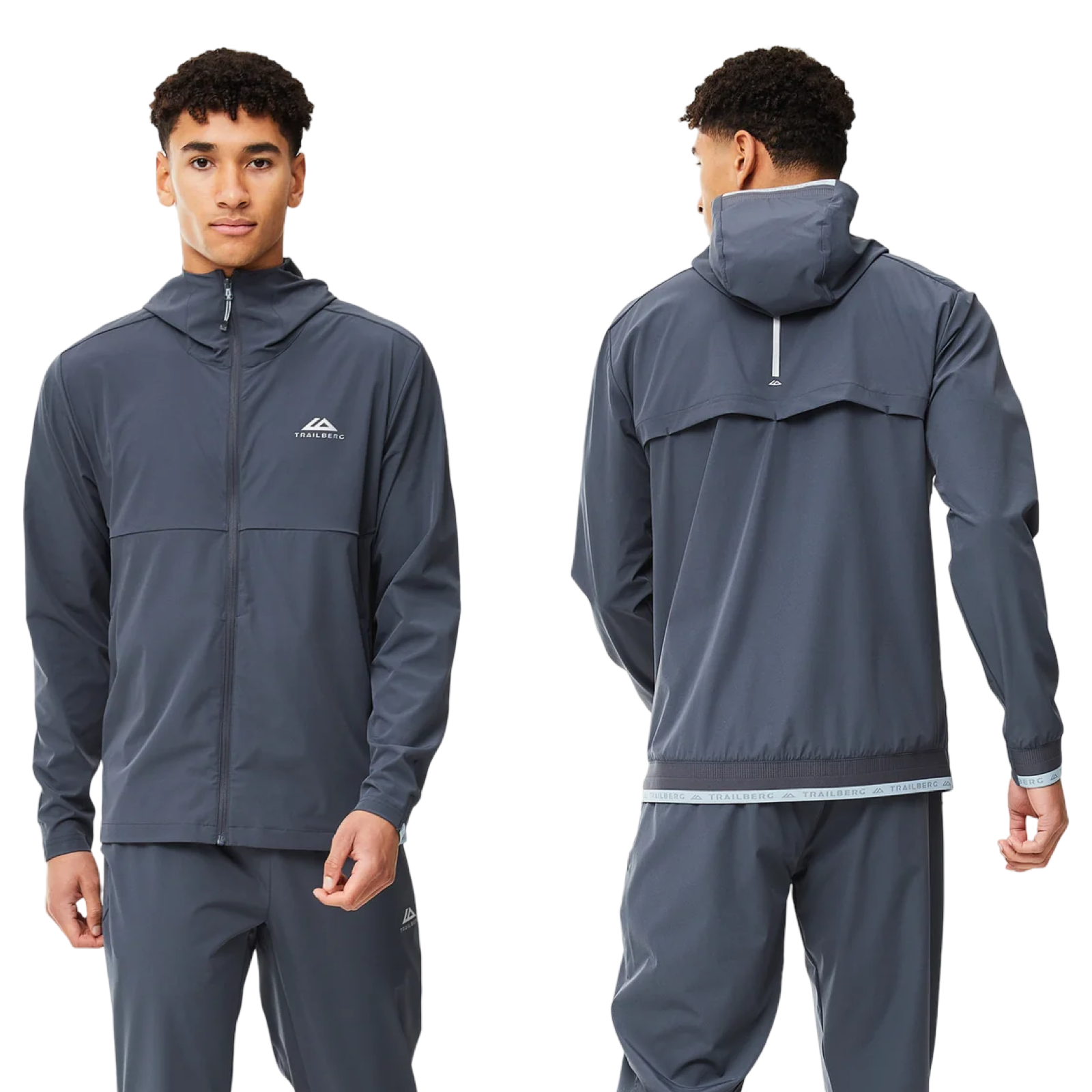 Trailberg Tech 2.0 Tracksuit 'Grey Baby Blue’