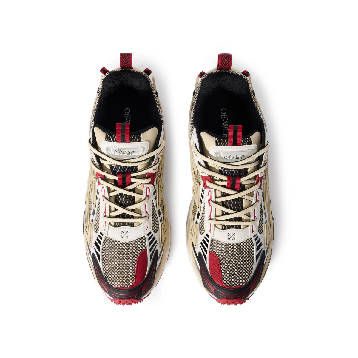 Off-White BRB Sneakers 'White/Red'