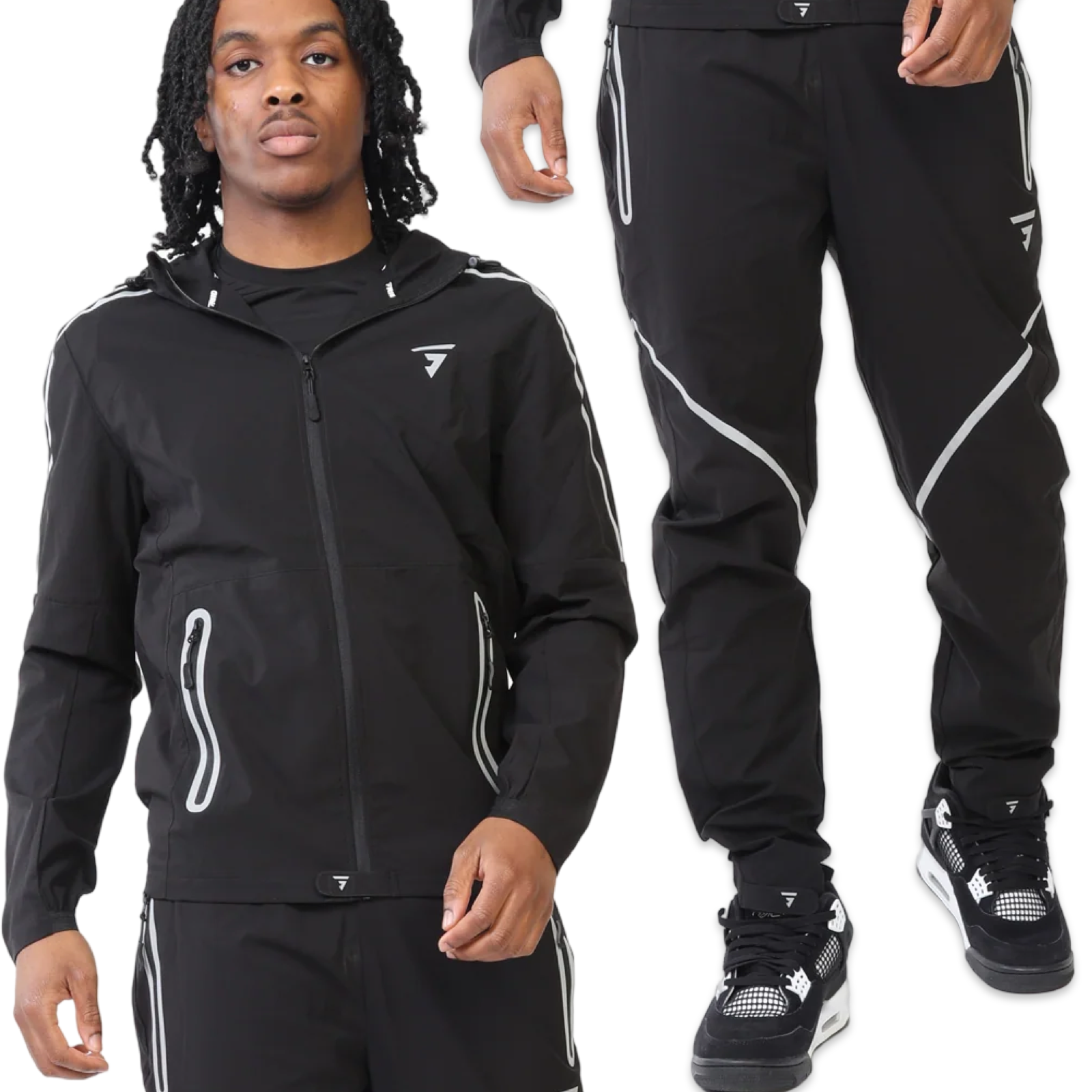 Griid Reflect Tracksuit 'Triple Black'