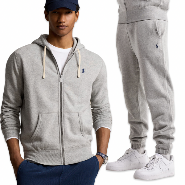 Ralph Lauren Full Zip Tracksuit 'Grey'