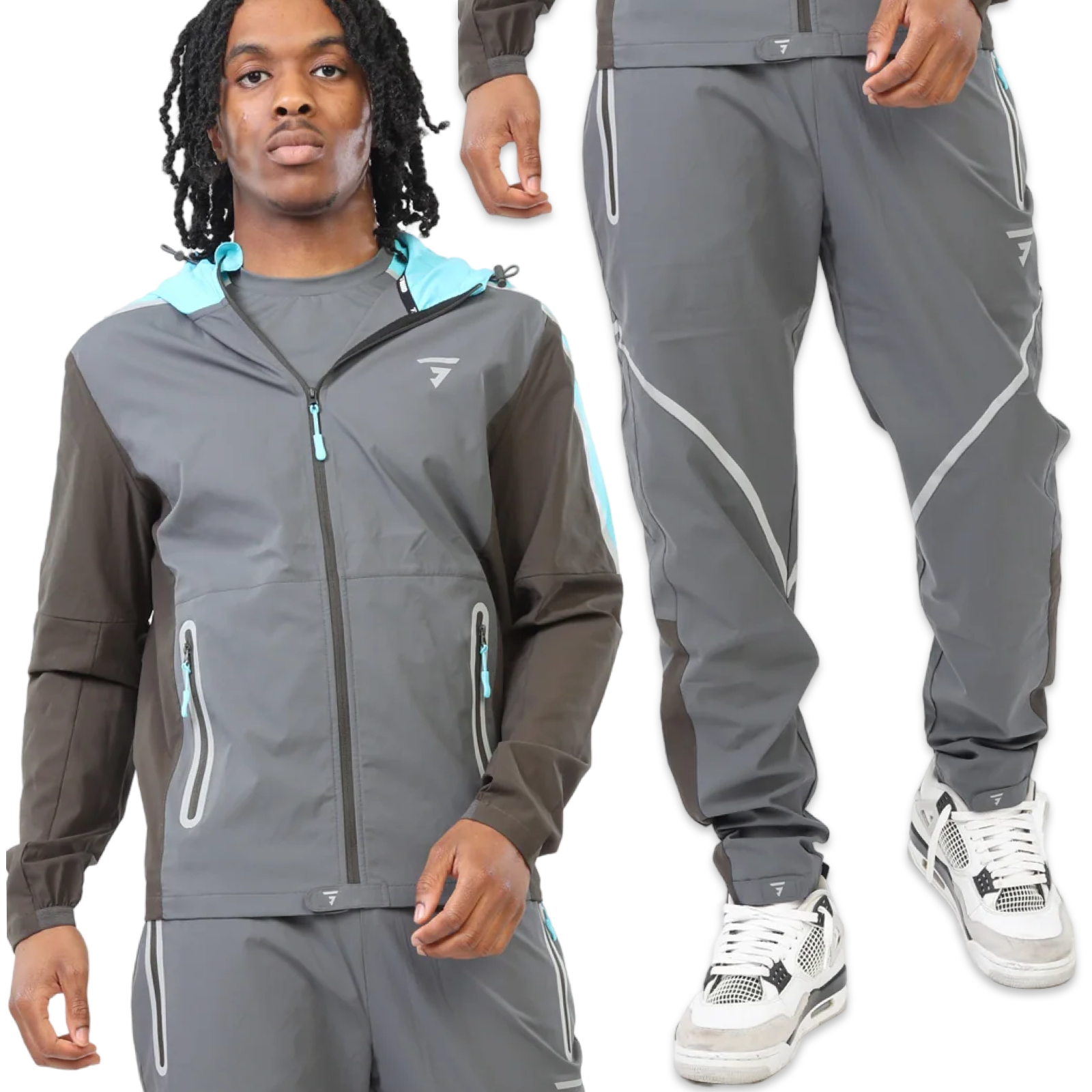 Griid Reflect Tracksuit 'Beluga Blue'