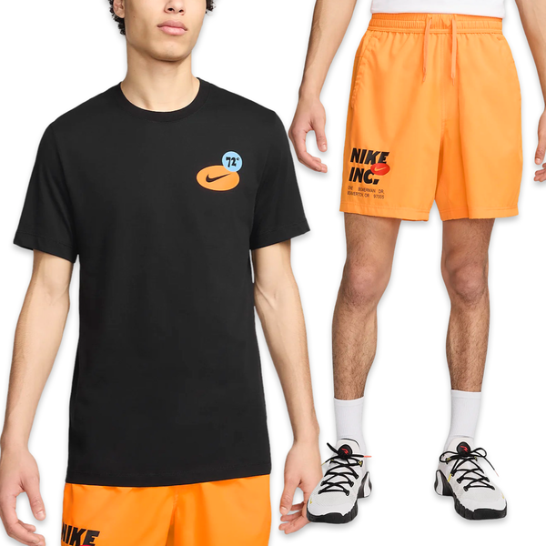 Nike Graphic Set 'Black & Orange'