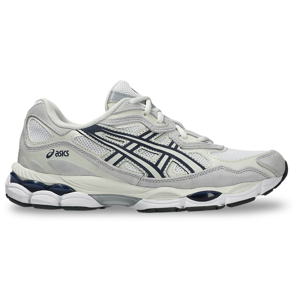 Asics Gel NYC Trainers ' White Navy'