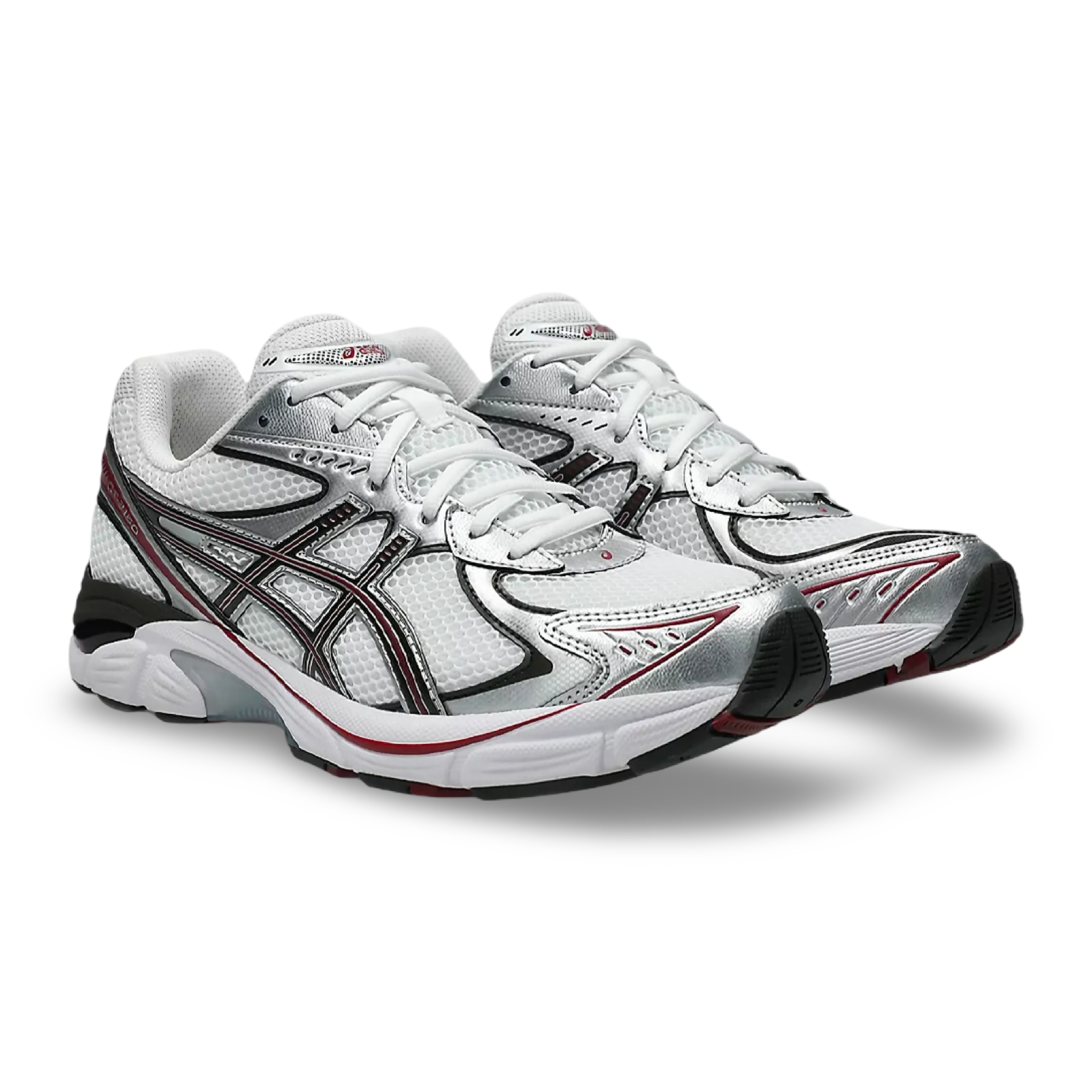 Asics Gel GT Trainers ‘White Burgandy’