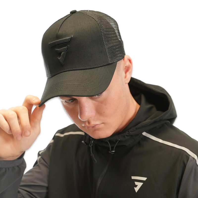 Griid Logo Hat 'Triple Black'