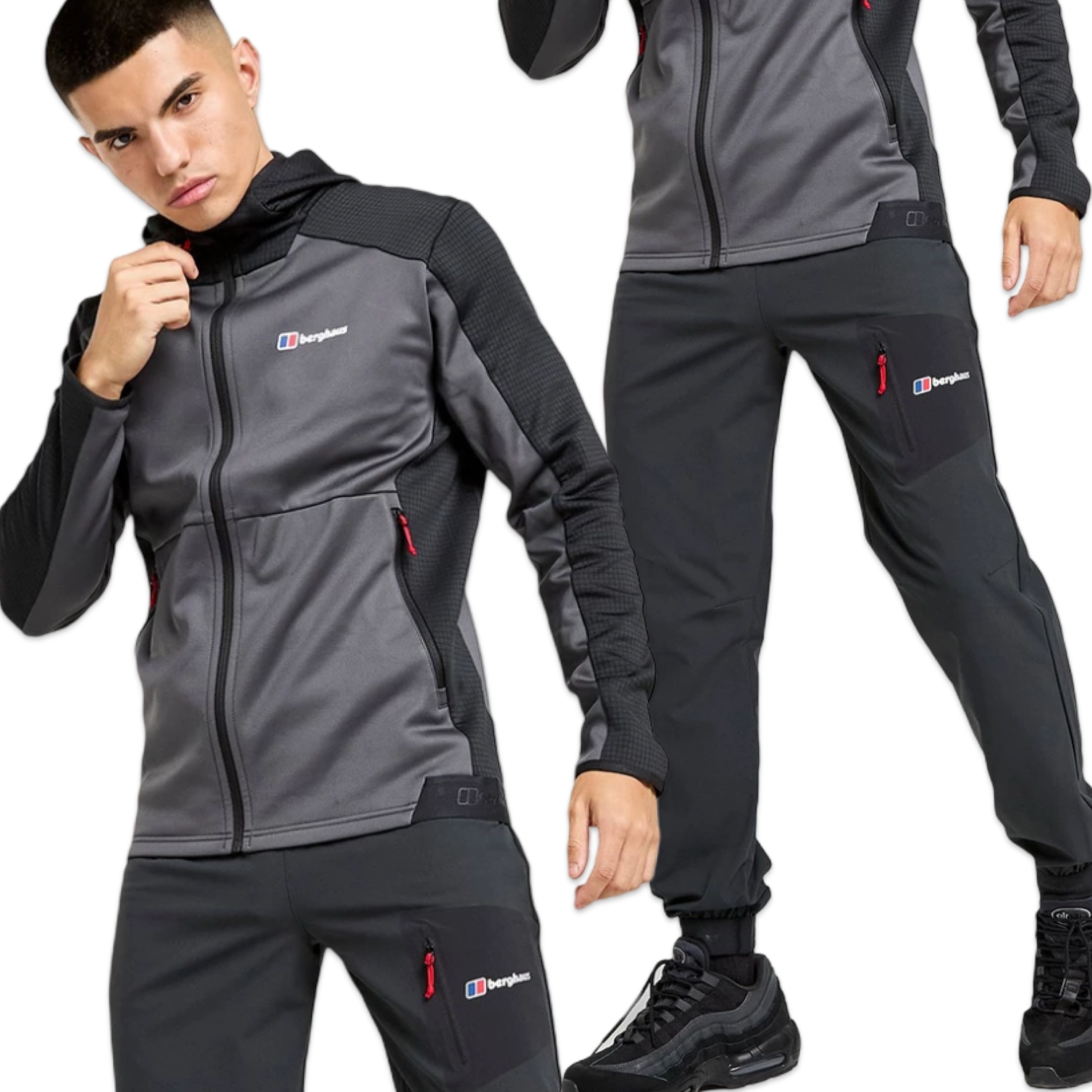 Berghaus Sidley Tracksuit 'Grey/Black'