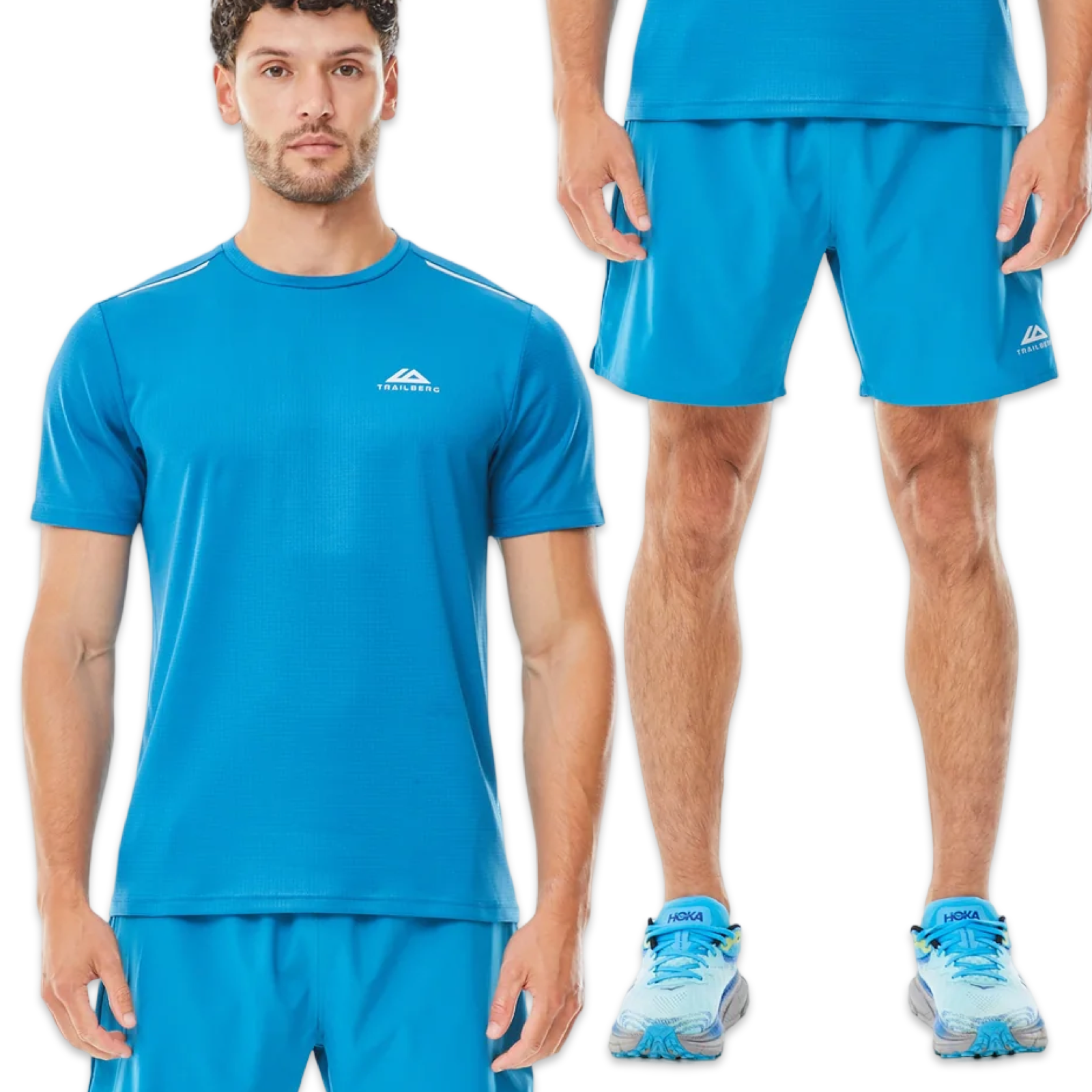 Trailberg T-Shirt & Shorts Set ‘Blue’
