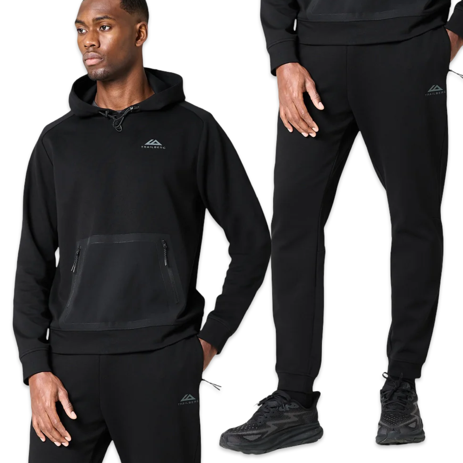 Trailberg Cotton Tracksuit 'Black'