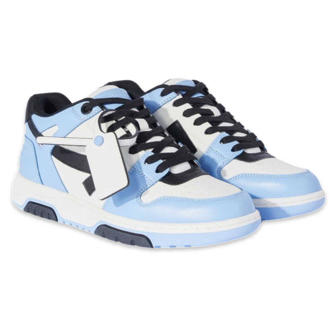 Off-White OOO Low Top Sneakers 'Blue & Black'