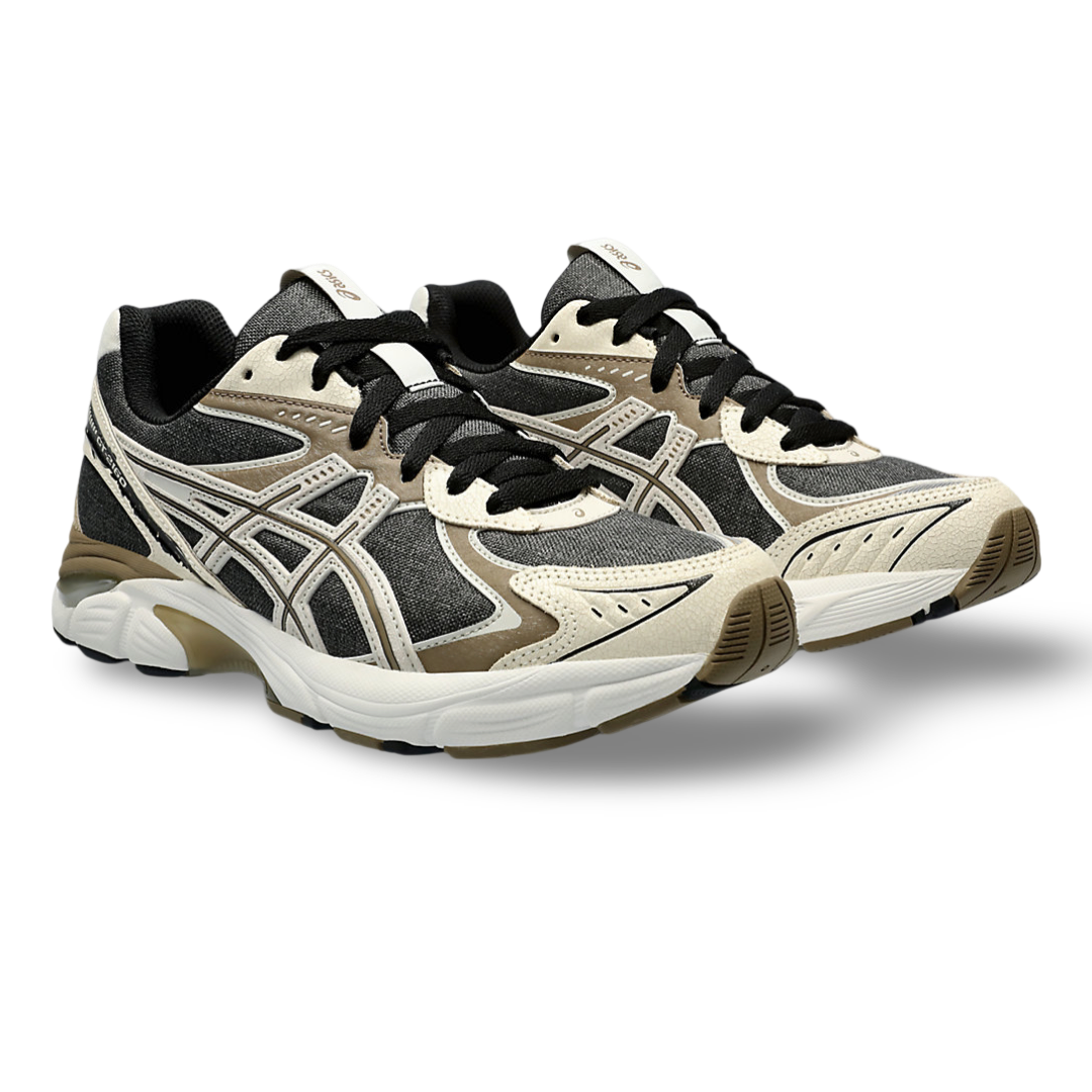 Asics Gel Trainers 'Black & Cream' (W)