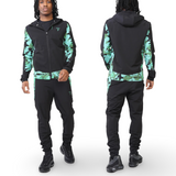 Griid Camo Tracksuit 'Black/Green’