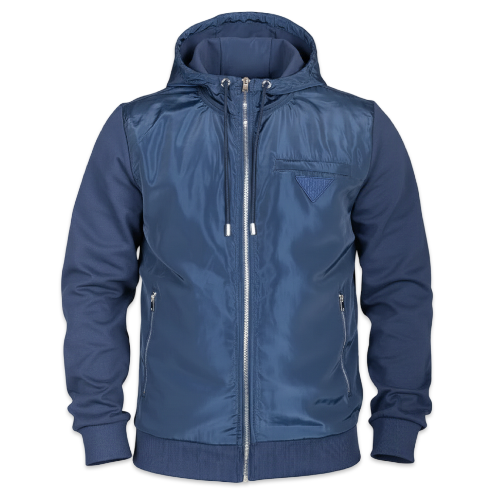 Lanka Hybrid Zip Hoodie 'Navy'