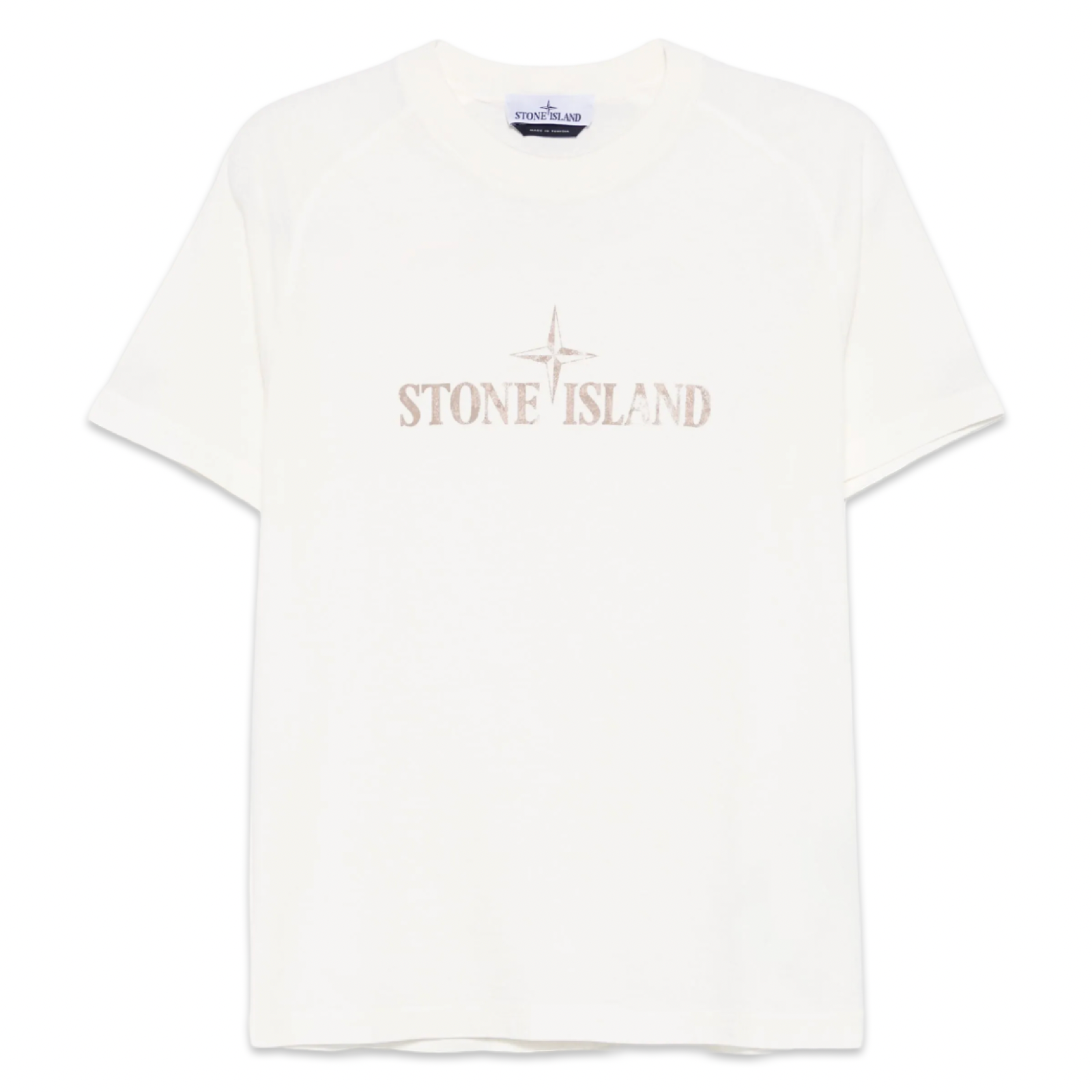 Stone Island Logo T-Shirt 'Beige’