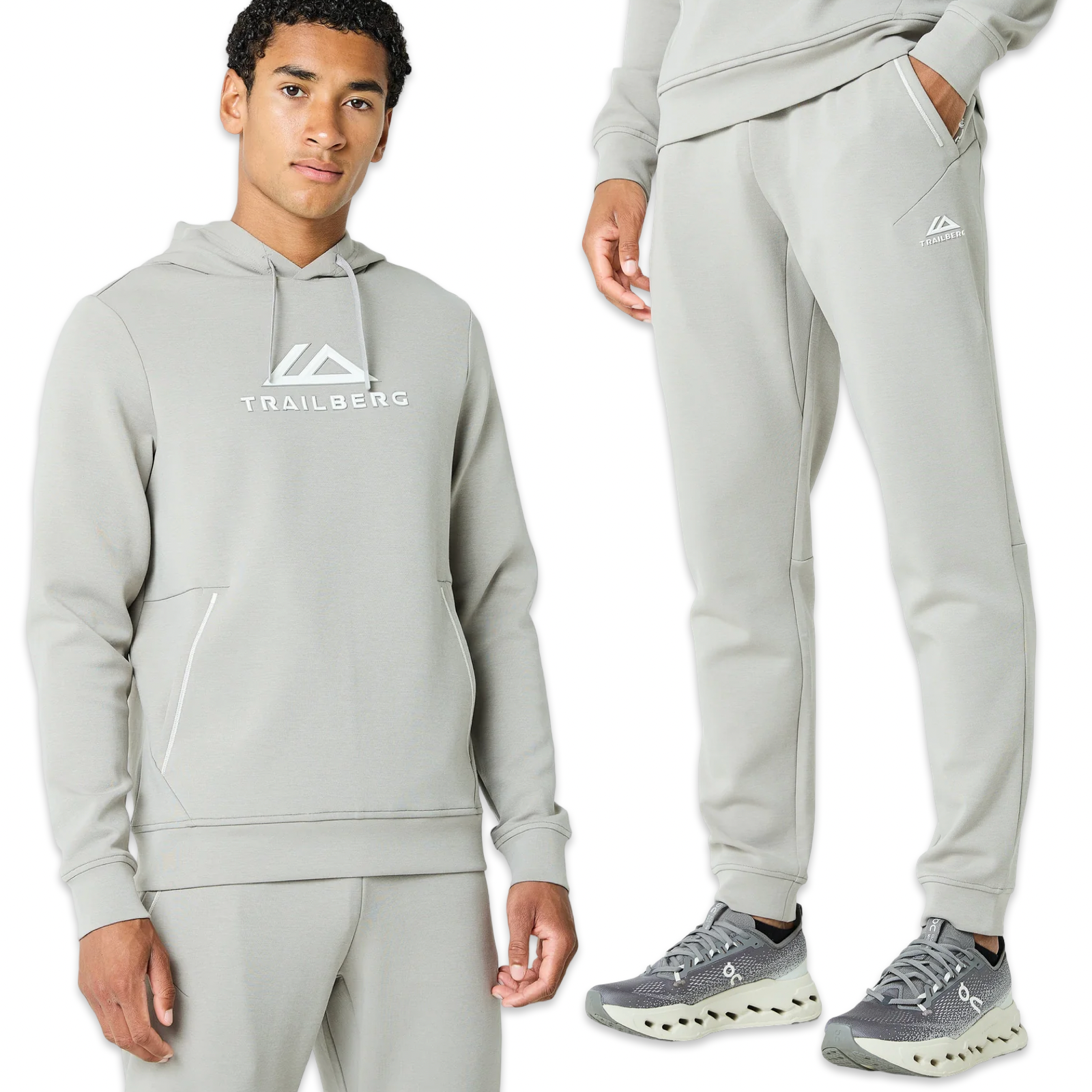 Trailberg Fleece Tracksuit 'Grey’