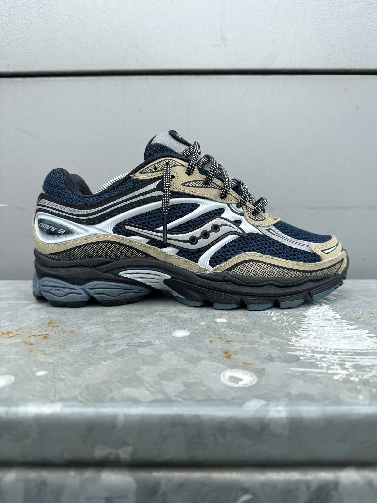 Saucony Progrid Trainers 'Blue & Brass’