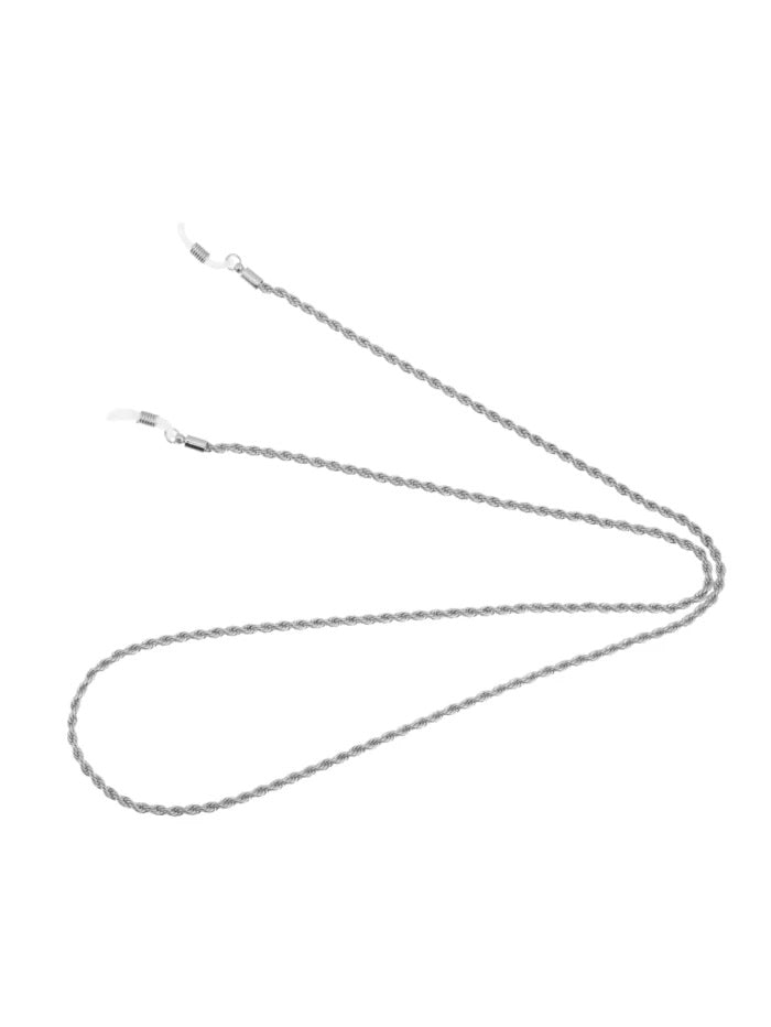 Sunglasses String Rope Chain ‘Silver'