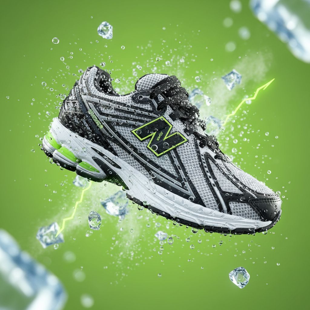 New Balance 1906r Trainers 'Black & Volt'