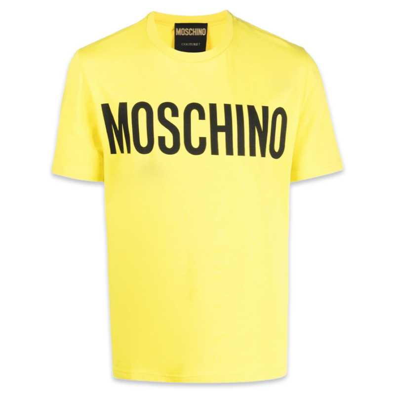 Moschino Logo T-shirt 'Yellow’