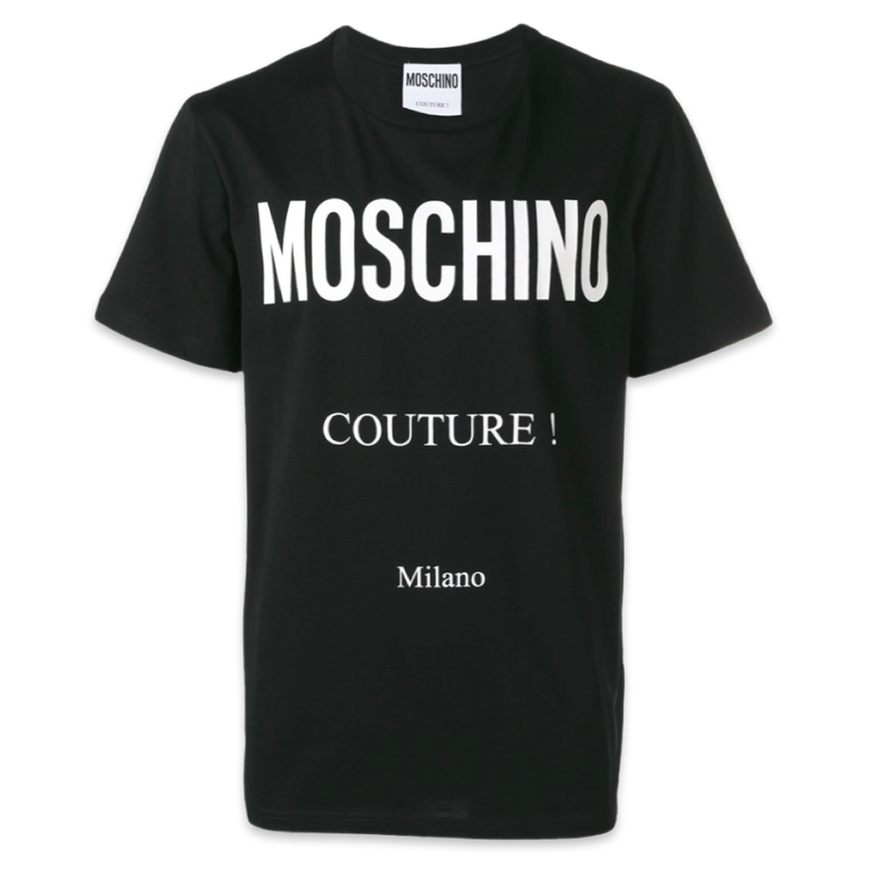 Moschino Couture Logo T-shirt 'Black’