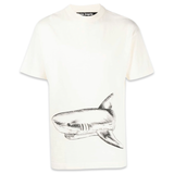 Palm Angels Broken Shark T-shirt 'White’