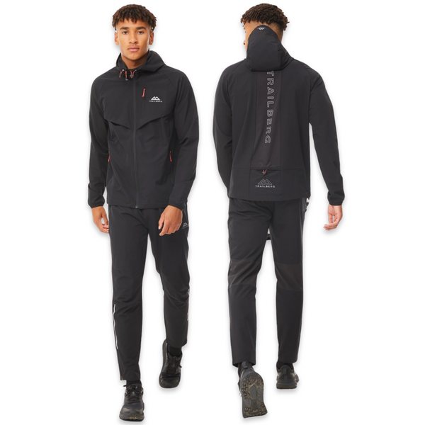 Trailberg Nylon Tracksuit 'Black’